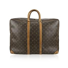 Louis Vuitton-Vintage Monogram Canvas Sirius 55 Suitcase-Brown