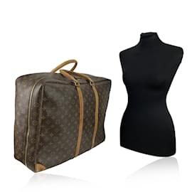 Louis Vuitton-Vintage Monogram Canvas Sirius 55 Suitcase-Brown