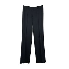Christian Dior Schwarze Acetat-Viskose-Hose Hosengröße 42 fr Schwarz