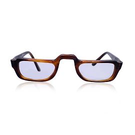 Persol Armação de acetato marrom vintage Meflecto Ratti retangular 46-72 Marrom