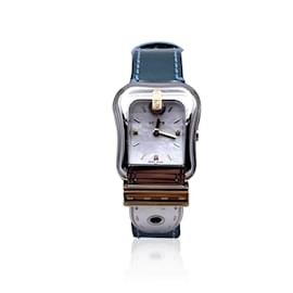 Fendi-b. buckle 3800 L Quartz Wrist Watch Mother of Pearl Dial-Silvery