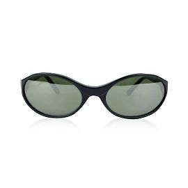 Persol Vintage Mint Oval Black 2505-S Sunglasses 56/19 130 MM Black