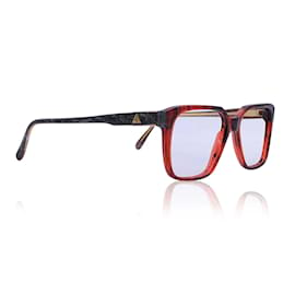 Autre Marque-Vintage Brown Grey Unisex Square 87 210 Eyeglasses 57/15 145MM-Brown