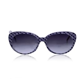 Autre Marque-Vintage Mint Bleu Blau Logo Sonnenbrille G/1 52/11 140 MM-Blau