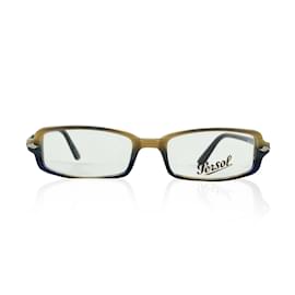 Persol-Vintage Menthe Unisexe 2685-V Lunettes bicolores 49/17 135 MM-Marron