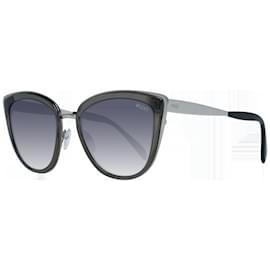 Emilio Pucci-Mint Women Silver Sunglasses EP0092 20b 55-19 145 MM-Silvery
