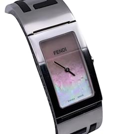 Fendi-stainless steel 3250 L Ladies Wrist Watch Mother of Pearl Dial-Silvery