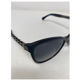 Chanel-NOUVELLES LUNETTES DE SOLEIL CHANEL POLARISÉES REIUSSE-Noir