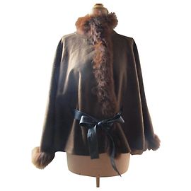 Autre Marque capa de alpaca bebê, taille 42. Marrom