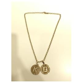 Fendi-FENDI Necklace /GLD-Golden