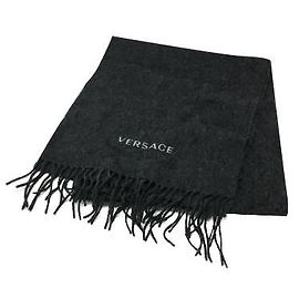 Gianni Versace Sciarpe da uomo Nero