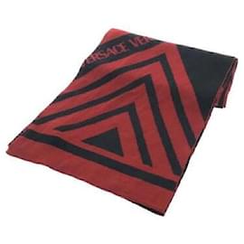 Gianni Versace-Men Scarves-Red