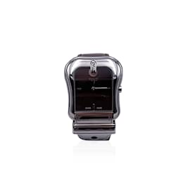 Fendi-Stainless Steel B. Buckle Design 3800 G Watch Brown-Brown