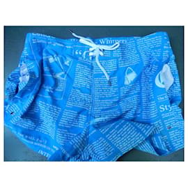 John Galliano-John Galliano XL blue swim shorts-Blue