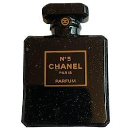 Chanel-BR0CHE CHANEL BOTTLE N 5-Black