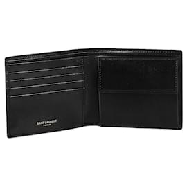 Saint Laurent-saint laurent new wallet-Black