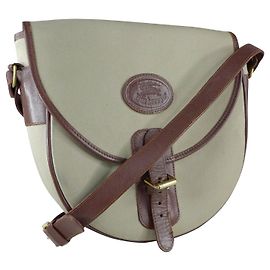 Vintage Burberrys Satteltasche / Umhängetasche Braun Khaki
