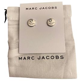 Marc Jacobs Steel Earrings Silver Silver hardware