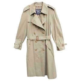 Burberry-Trench coat vintage masculino Burberry-Caqui