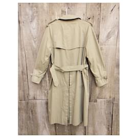 Burberry-Burberry vintage men's trench coat-Khaki