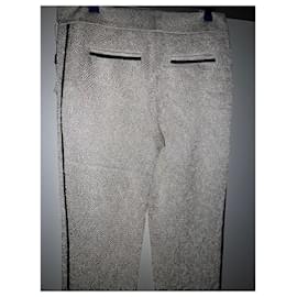 Louis Vuitton-Pants, leggings-Cream