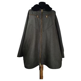Closed Jacke aus grauer Wolle Grau