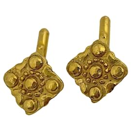 Chanel-[Used] Chanel CHANEL Design Cufflinks Diamond Cufflinks Buttons Cufflinks GP Gold Men-Golden