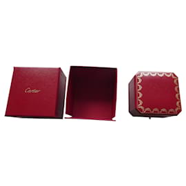 new cartier ring box with overbox Red