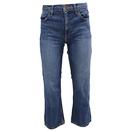 Autre Marque-The Great The Nerd Relaxed Jeans in Blue Cotton-Blue