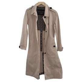 Louis Vuitton Trenchcoats Beige