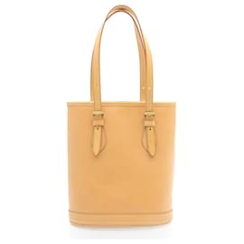 Louis Vuitton-LOUIS VUITTON Nomad Bucket PM Shoulder Bag Beige M85001 LV Auth knn055-Beige