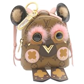 Louis Vuitton-LOUIS VUITTON Monogram Reverse Bijou Sac Wild Puppet Charm M69552 LV Auth 27653-Other