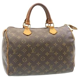 Louis Vuitton-Louis Vuitton Monogram Speedy 30 Hand Bag M41526 LV Auth tp001-Other
