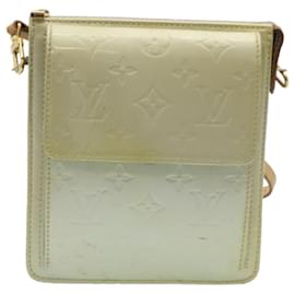 Louis Vuitton-LOUIS VUITTON Monogram Vernis Motto Accessory Pouch Lavende M91224 LV Auth st104-Lavender