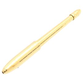 LOUIS VUITTON Sharp Pen Stylo Agenda Mechanical Pencil Gold Tone LV Auth ki1204 Other