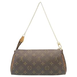 Louis Vuitton-Louis Vuitton Monogram Eva 2Way Shoulder Hand Pouch M95567 LV Auth 28146-Other