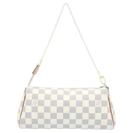 Louis Vuitton-Louis Vuitton Damier Azur Eva 2Way Shoulder Hand Pouch N55214 LV Auth 28147-Other