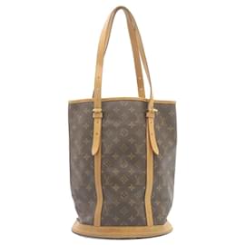 Louis Vuitton-LOUIS VUITTON Monogram Bucket GM Shoulder Bag M42236 LV Auth 27401-Other