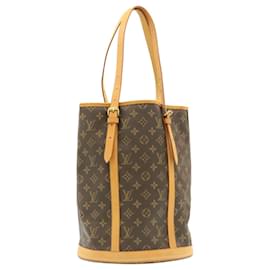 Louis Vuitton-LOUIS VUITTON Monogram Bucket GM Shoulder Bag M42236 LV Auth ro098-Other