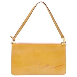 Louis Vuitton-LOUIS VUITTON Monogram Vernis Lexington Pouch Marshmallow Pink M91057 LV hs174-Other