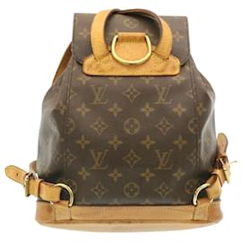 Louis Vuitton-Mochila M con monograma Montsouris MM de LOUIS VUITTON51136 Autenticación LV200-Otro