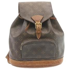Louis Vuitton-LOUIS VUITTON Monogram Montsouris MM Backpack M51136 LV Auth ds270-Other