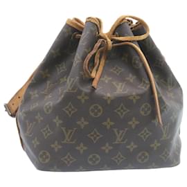 Louis Vuitton-LOUIS VUITTON Monogram Petit Noe Shoulder Bag M42226 LV Auth ai242-Other
