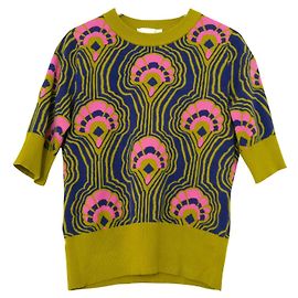 Sportmax Jugendstil-Strickpullover Mehrfarben