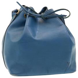 Louis Vuitton-Bolsa de ombro LOUIS VUITTON Epi Petit Noe azul M44105 LV Auth ai182-Azul