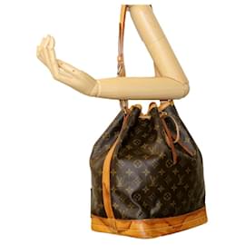 Louis Vuitton-LOUIS VUITTON Monogram Noe Shoulder Bag M42224 LV Auth ai186-Other