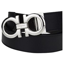 Salvatore Ferragamo Herrengürtel von Ferragamo Schwarz