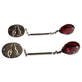 Kenzo Silver pendants Silvery Red