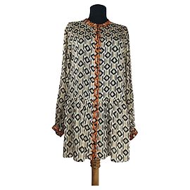 Karen B Y Simonsen Karen By Simonsen Top Shirt Tunic Viscose Metallic Multiple colors