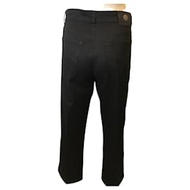 Trussardi-Gerade geschnittene Trussardi-Jeans-Schwarz